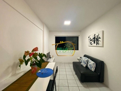 Flat em Casa Amarela, Recife/PE de 36m² 1 quartos para locação R$ 2.100,00/mes