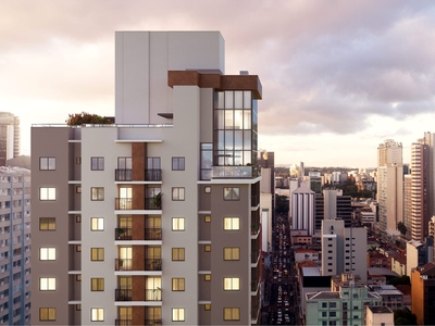 Flat em Centro, Curitiba/PR de 33m² 1 quartos à venda por R$ 302.900,00