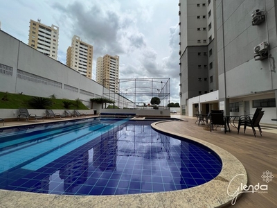 Pedra da Lua: Apartamento 2 quartos sendo 1 suíte no Residencial Eldorado - Goiânia - GO