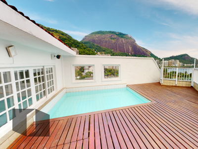 Penthouse em Lagoa, Rio de Janeiro/RJ de 455m² 4 quartos à venda por R$ 4.499.000,00