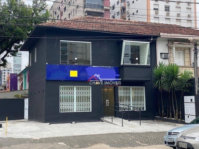 Sobrado em Embaré, Santos/SP de 170m² para locação R$ 10.000,00/mes