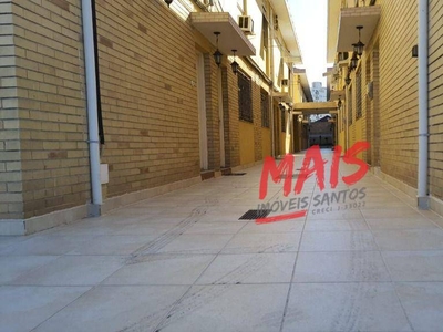 Sobrado em Macuco, Santos/SP de 85m² 3 quartos à venda por R$ 419.000,00