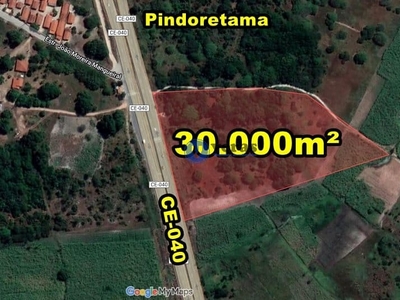 Terreno em Centro, Pindoretama/CE de 30000m² à venda por R$ 448.000,00