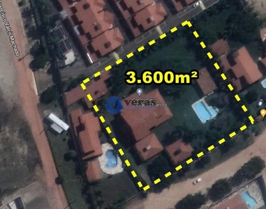 Terreno em Porto Das Dunas, Aquiraz/CE de 10m² à venda por R$ 2.499.000,00