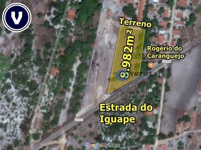 Terreno em Tapera, Aquiraz/CE de 10m² à venda por R$ 898.000,00