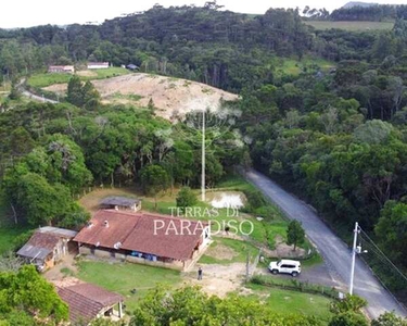 Terreno Rural escriturado com 2000 m² - Saltinho - Campo Alegre/SC