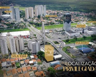 Vila Ema - Seu melhor investimento 3 dormitórios com suíte e varanda gourmet - 2 vagas - 8