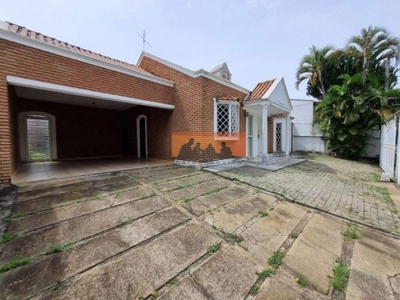 Casa para aluguel, 4 quartos, 1 suíte, 4 vagas, cidade universitária - campinas/sp