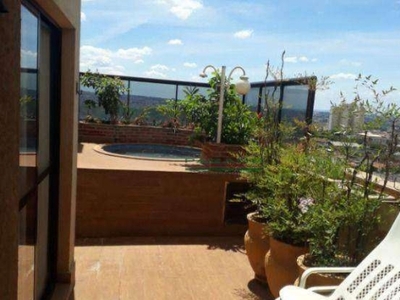 Cobertura com 4 dormitórios, 190 m² - venda por r$ 595.000,00 ou aluguel por r$ 4.922,94/mês - jardim paulista - ribeirão preto/sp