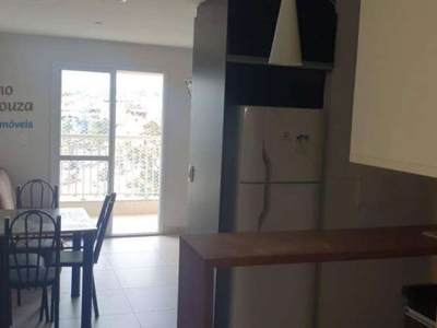 Studio com 1 dormitório para alugar, 37 m² por r$ 2.780/mês - jardim maia - guarulhos/sp