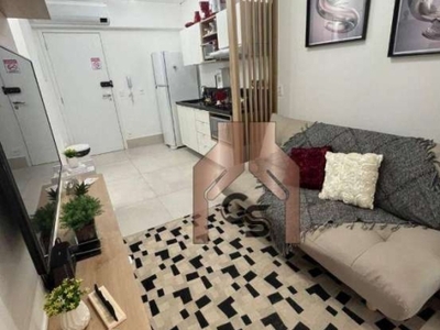 Studio com 1 dormitório para alugar, 39 m² por r$ 3.900,03/mês - macedo - guarulhos/sp