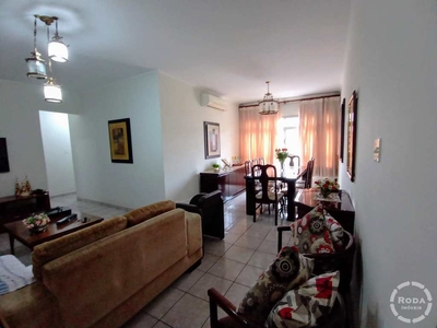 Apartamento com 3 dorms, Campo Grande, Santos - R$ 600 mil,