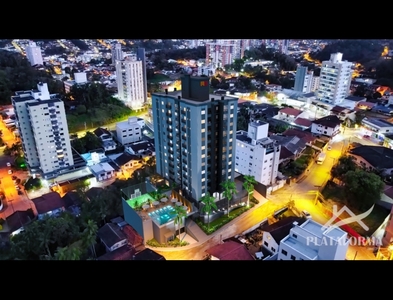 Apartamento no Bairro Escola Agrícola em Blumenau com 2 Dormitórios (1 suíte) e 66.48 m²