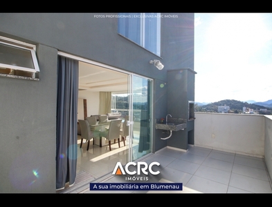 Apartamento no Bairro Itoupava Seca em Blumenau com 2 Dormitórios (2 suítes) e 141 m²