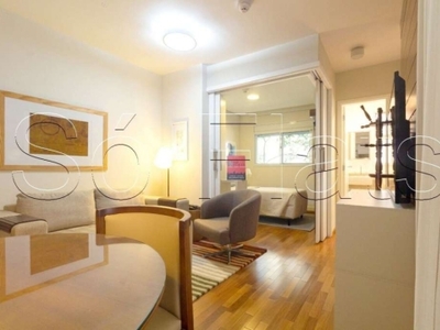 Lindo flat de 2 dormitórios disponível para locação com uma localização privilegiada