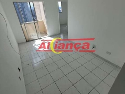 Apartamento para alugar, 2 quartos, 1 vaga, 68m², macedo - guarulhos por r$ 1.450,00