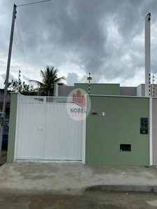 Casa nova para venda com 2 quartos sendo 1 suíte no bairro Mangabeira REF: 6826
