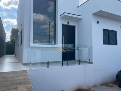 Casa com 3 dormitórios à venda, 123 m² por r$ 750.000,00 - residencial tosi - itupeva/sp