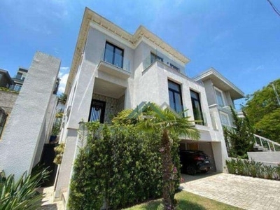 Casa com 4 suítes, 424 m² - venda por r$ 2.700.000 ou aluguel por r$ 16.300/mês - valville 1 - santana de parnaíba/sp
