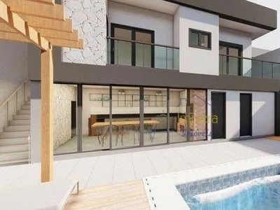 Sobrado com 3 dormitórios à venda, 192 m² por R$ 1.100.000,00 - Condomínio Terras do Vale