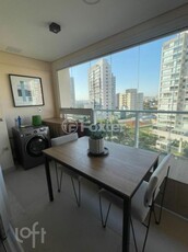 Apartamento 1 dorm à venda Rua Vieira de Morais, Campo Belo - São Paulo