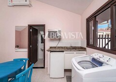 Aluguel Apartamento Flat ambiente para 3 pessoas a 40m do mar - Bombas-SC - 782B