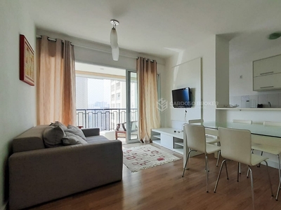 Apartamento em Alphaville Conde II, Barueri/SP de 50m² 1 quartos para locação R$ 3.800,00/mes