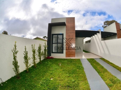 Casa em Costeira, São José dos Pinhais/PR de 75m² 3 quartos à venda por R$ 578.900,00