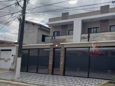 Sobrado em Vila Tupi, Praia Grande/SP de 53m² 2 quartos à venda por R$ 264.000,00