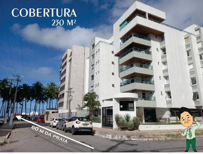 Apartamento Cobertura Duplex com 230 m² - 4 quartos sendo 2 suítes em Ponta Verde - Maceió