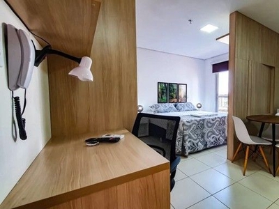 Apartamento com 1 dormitório para alugar, 32 m² por R$ 1400/mês - Nova Aliança - Ribeirão