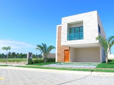 Belíssima casa no no Condomínio Vista Lagoa com 240m² - 4 suítes
