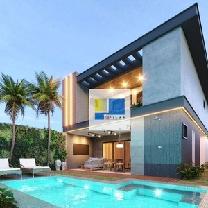 Casa com 3 dormitórios à venda, 191 m² por R$ 899.900,00 - Coité - Eusébio/CE