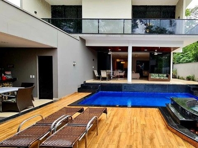 Casa de condomínio para venda com 450m2 com 5 suítes, Alphaville 1 - Ponta Negra