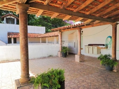 Casa em condomínio fechado com 4 quartos para alugar na rua tasso magalhães, 74, jardim sorirama (sousas), campinas, 750 m2 por r$ 12.000