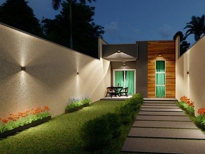 Casas no Jardim Icarai,com 2 quartos (suíte+banheiro), 70m², Garagem, quintal, excelente l