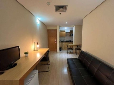 Flat, 45 m² - venda por R$ 260.000,00 ou aluguel por R$ 3.231,15/mês - Centro - Santo André/SP