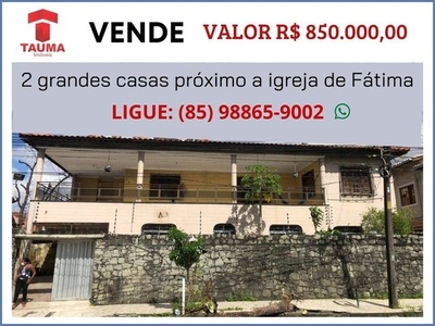 Sobrado com 2 casas 400m², nascente, próximo igreja de Fátima