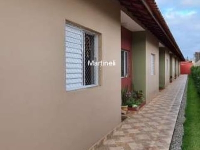 Casa em condomínio fechado com 2 quartos à venda no cibratel ii, itanhaém , 51 m2 por r$ 215.000