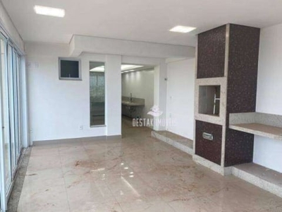 Cobertura com 3 dormitórios à venda, 240 m² por r$ 1.400.000 - santa mônica - uberlândia/mg