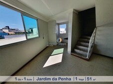 Duplex para venda tem 51 metros quadrados com 1 quarto em Jardim da Penha - Vitória - ES