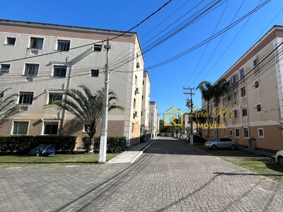 Apartamento em Atlântica, Rio das Ostras/RJ de 59m² 2 quartos para locação R$ 780,00/mes