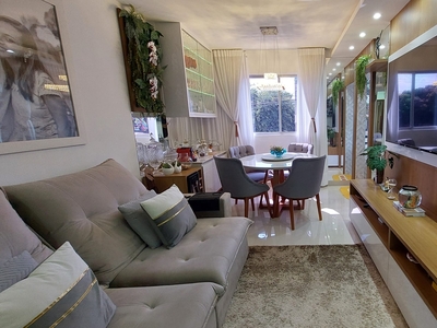 Apartamento em Vila Brasília, Aparecida de Goiânia/GO de 60m² 2 quartos à venda por R$ 268.900,00