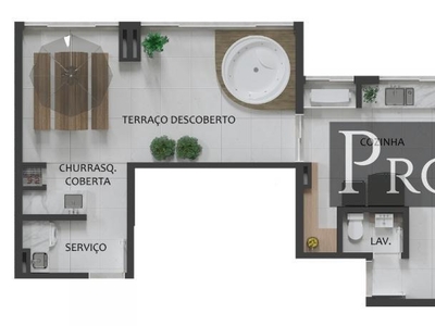 Penthouse em Barcelona, São Caetano do Sul/SP de 120m² 3 quartos à venda por R$ 1.398.000,00