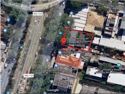 Terreno em Carmo, Belo Horizonte/MG de 520m² à venda por R$ 3.739.000,00