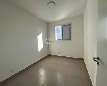 Apartamento de 67 m2 com 2 quartos, sendo 1 suíte, 2 vagas de garagem, sala ampla com 2 am