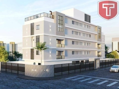 Apartamento à venda, 50 m² por r$ 249.000,00 - altiplano cabo branco - joão pessoa/pb