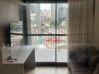 Apartamento com 1 dormitório para alugar, 27 m² por r$ 4.080/mês - itaim bibi - são paulo/sp