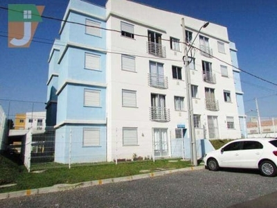 Apartamento com 2 dormitórios para alugar, 54 m² por r$ 790/mês - afonso pena - são josé dos pinhais/pr