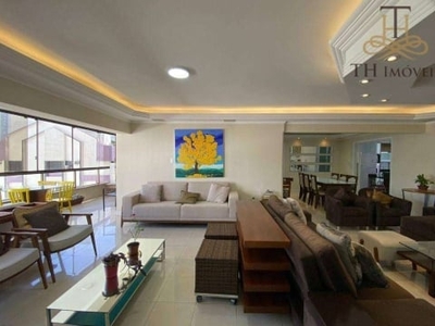 Apartamento com 3 dormitórios para alugar, 225 m² por r$ 8.500,01/mês - quadra mar - balneário camboriú/sc